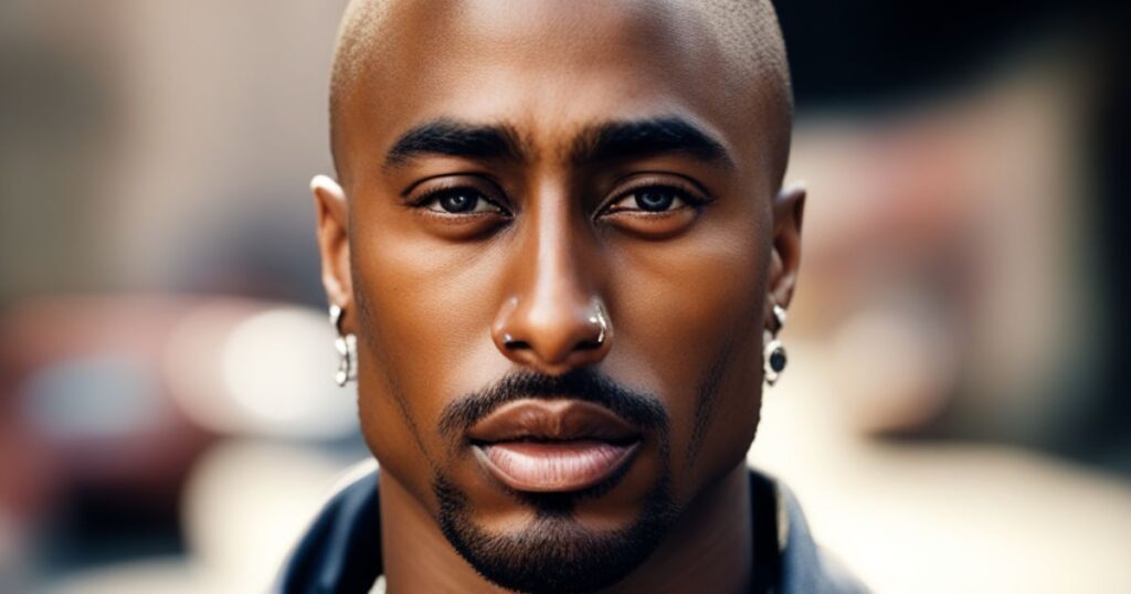 Tupac's Nose Piercing: A Style Statement 