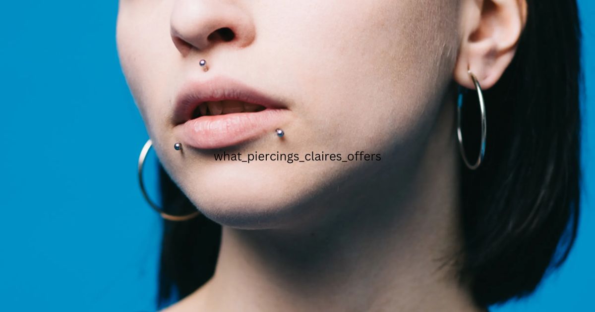 What Piercings Claire's Offers