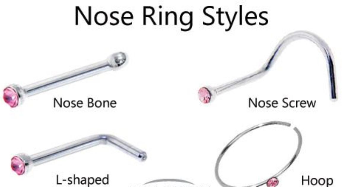 L-Shaped Nose Rings Vs Screw Nose Studs