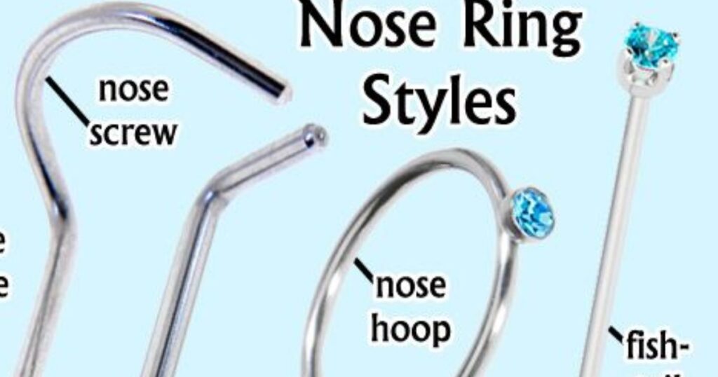 L-Shaped vs Screw Nose Rings: A Comprehensive Comparison