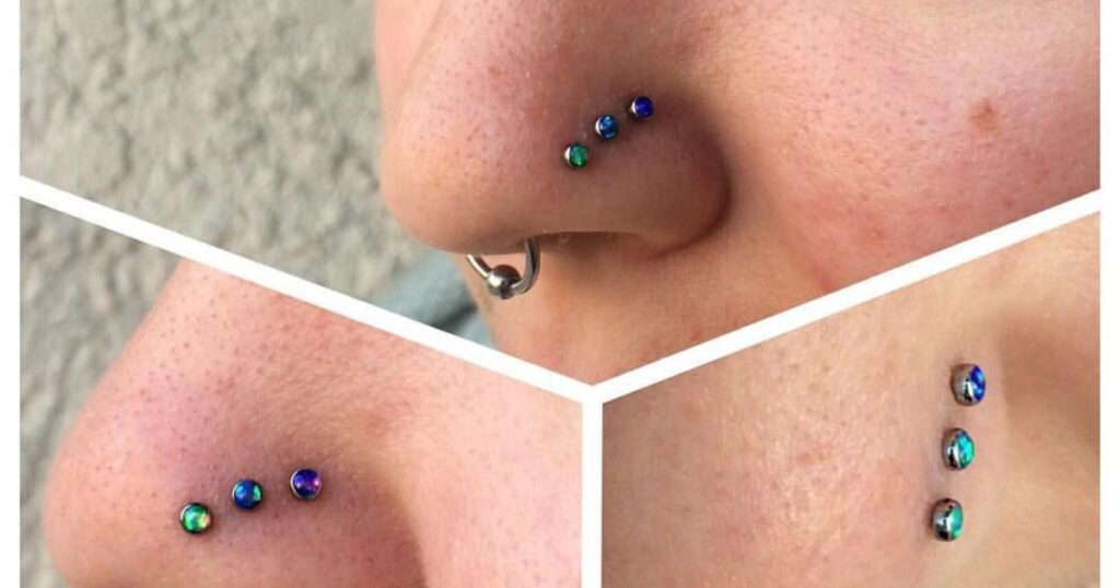 Triple Nose Piercing – Step-by-Step Procedure