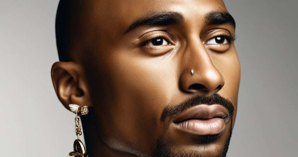 Tupac's Signature Hoop Nose Ring