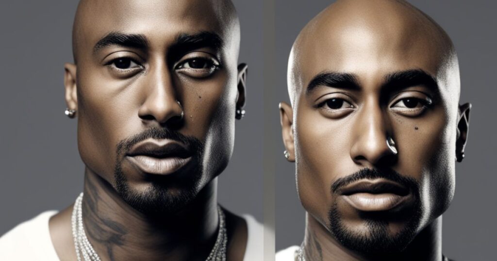 Was Tupac's Piercing on the Left or Right Nostril