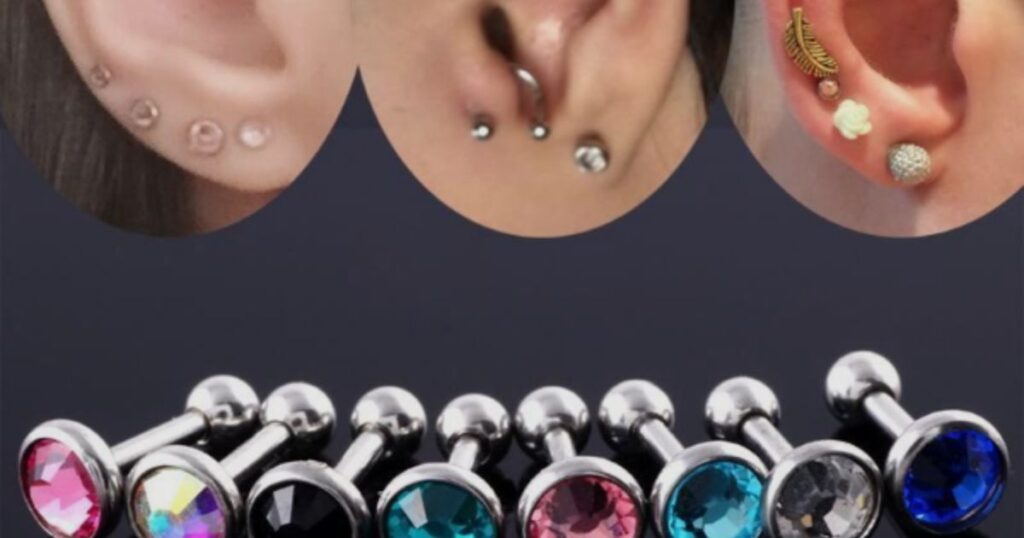Type of Jewelry Used for a Helix Piercing